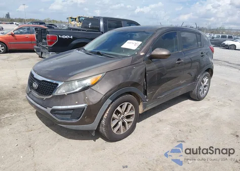 2015 Kia Sportage Lx from USA, damaged, VIN KNDPB3AC9F7721775